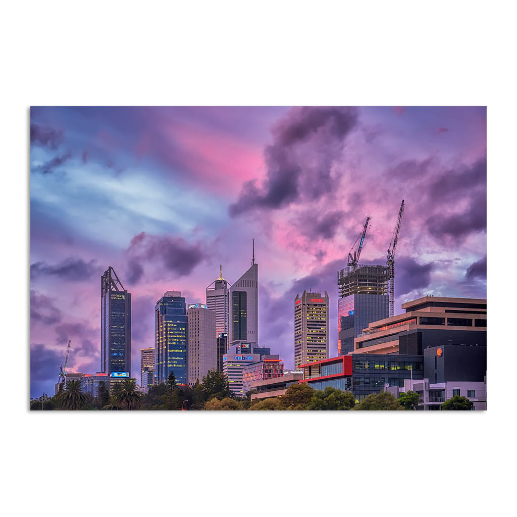 Perth City Sunset