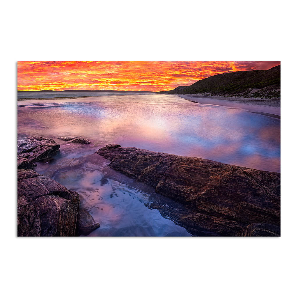 Sunset at Eleven Mile Beach, Esperance Western Australia