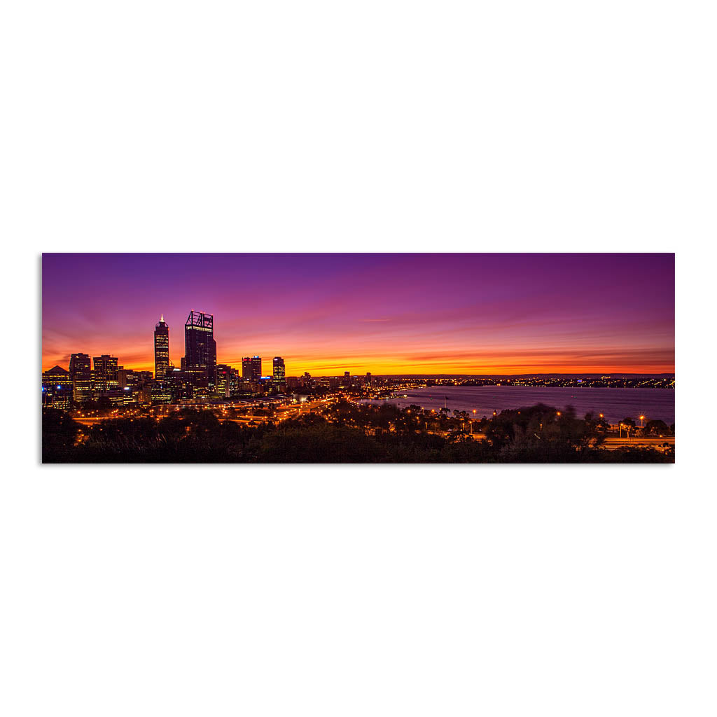 Perth City at sunrise