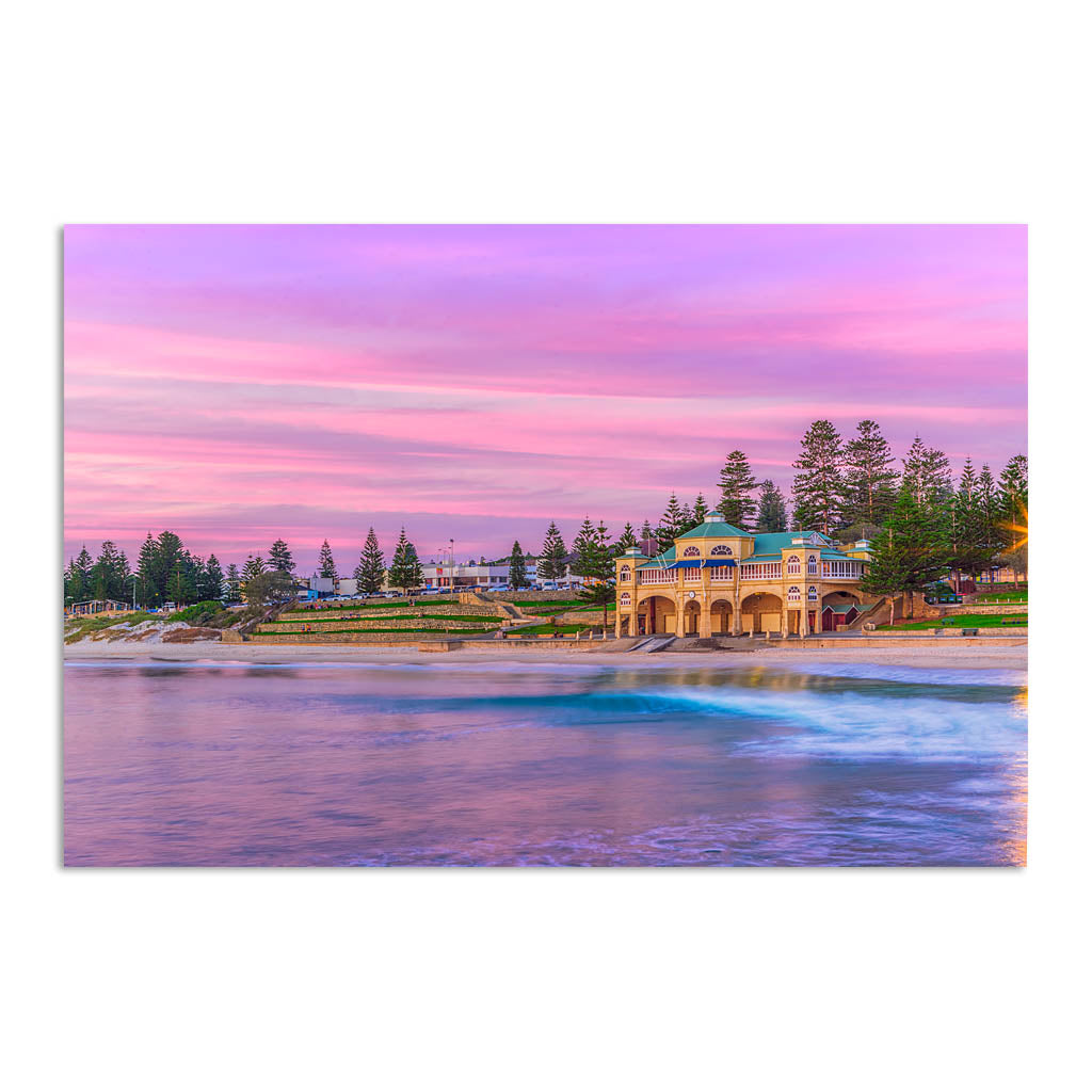 Sunset over Cottesloe Beach in Perth, Western Australia
