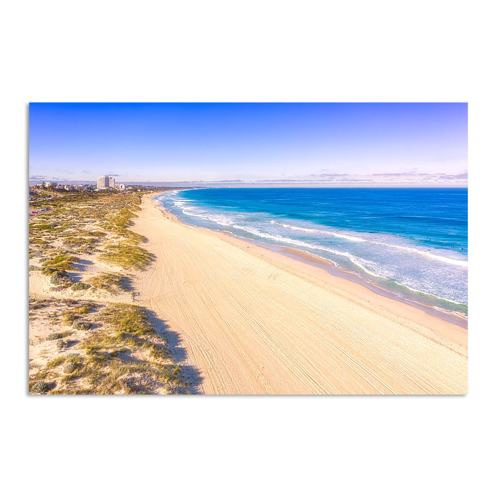 Winters morning at Trigg Beach in Perth, Western Australia
