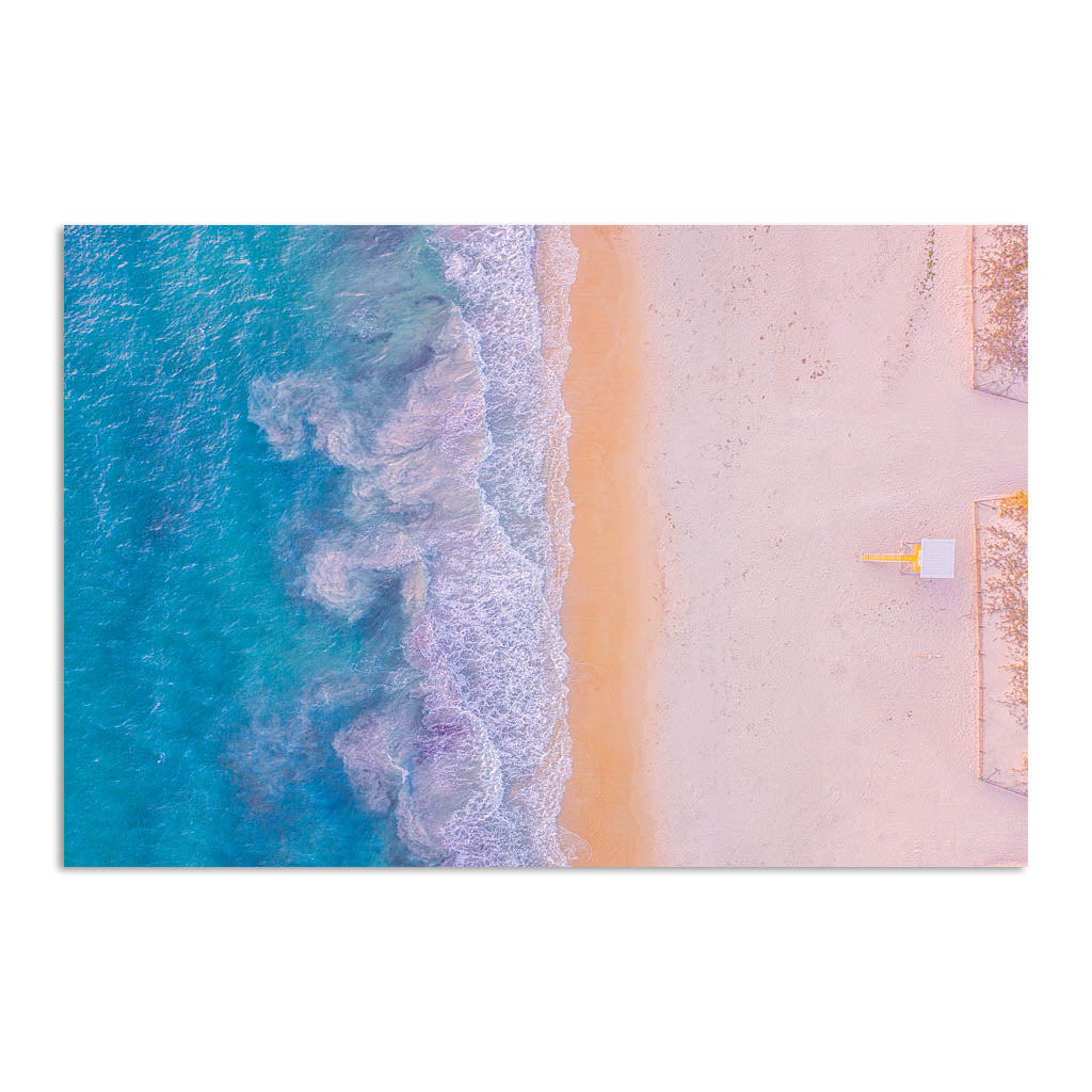 Aerial view of Sorrento Beach in Perth, Western Australia