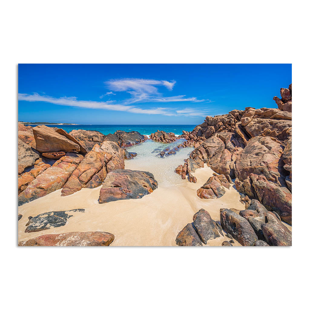 Rock Pool at Injidup in Western Australia