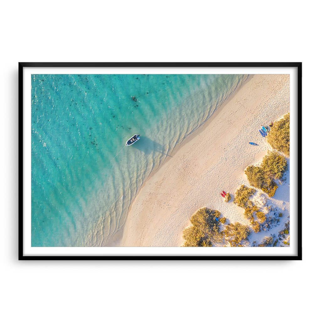 Sunset at Kurrajong Beach on the Cape Range in Exmouth, Western Australia