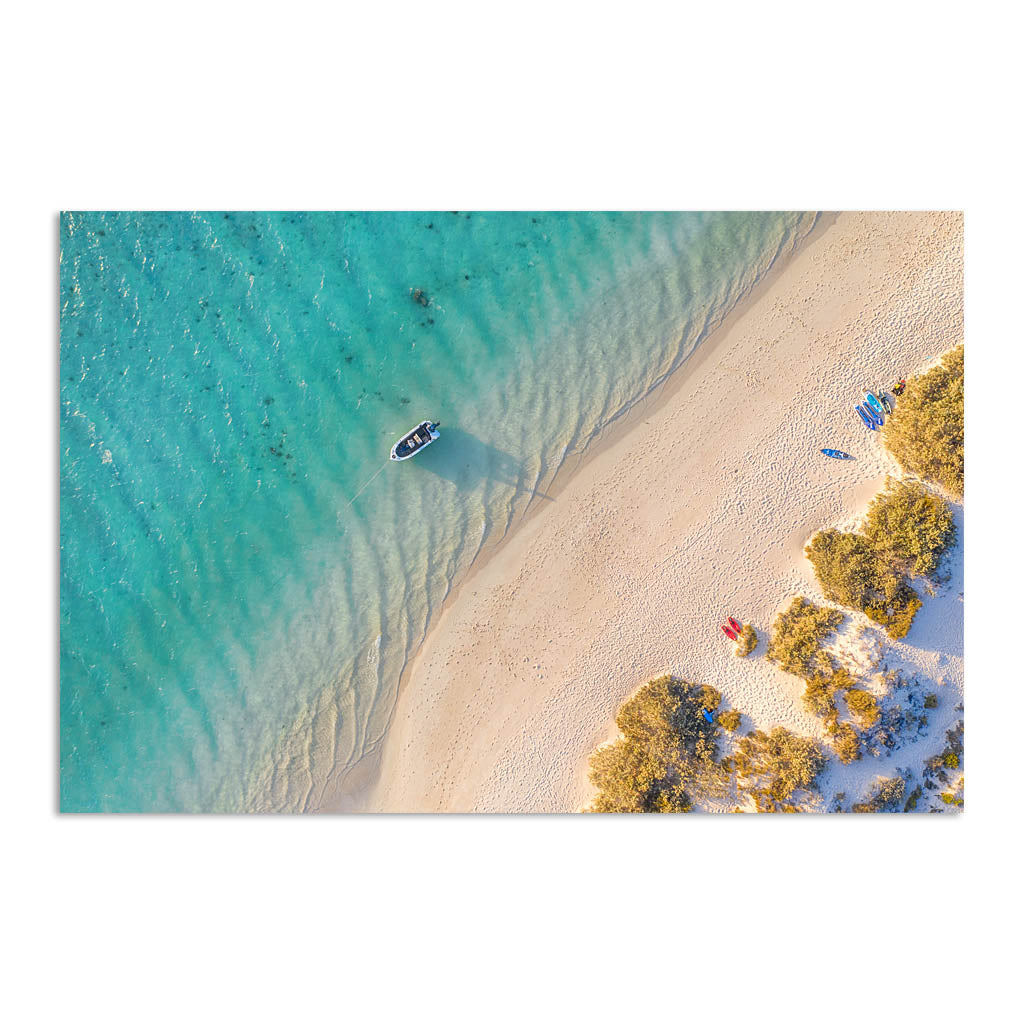 Sunset at Kurrajong Beach on the Cape Range in Exmouth, Western Australia