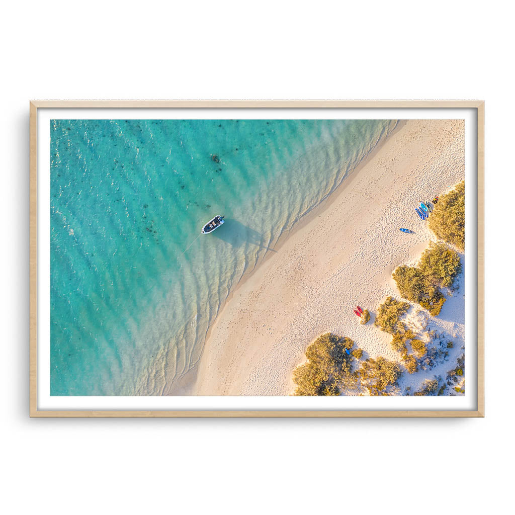 Sunset at Kurrajong Beach on the Cape Range in Exmouth, Western Australia