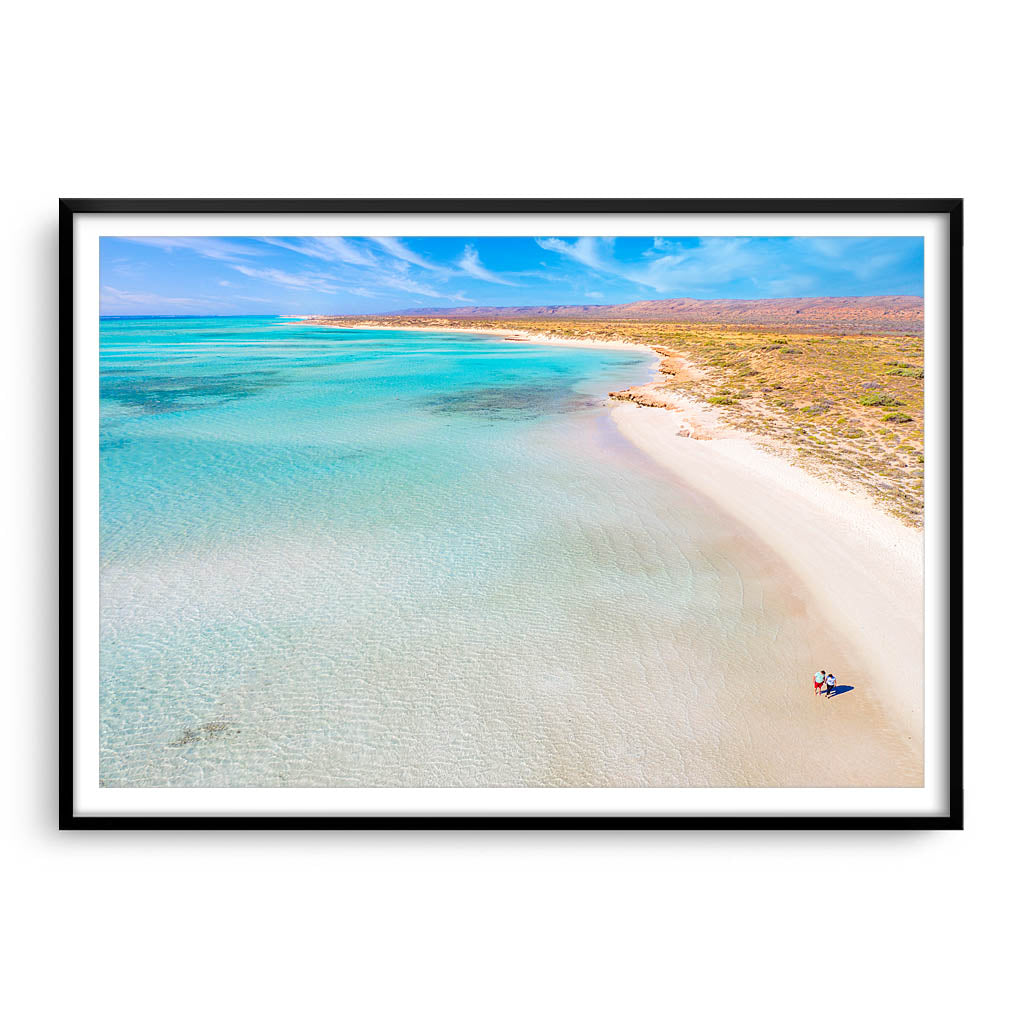 Taking a wander out yonder at Sandy Bay on the Ningaloo Reef, Western Australia