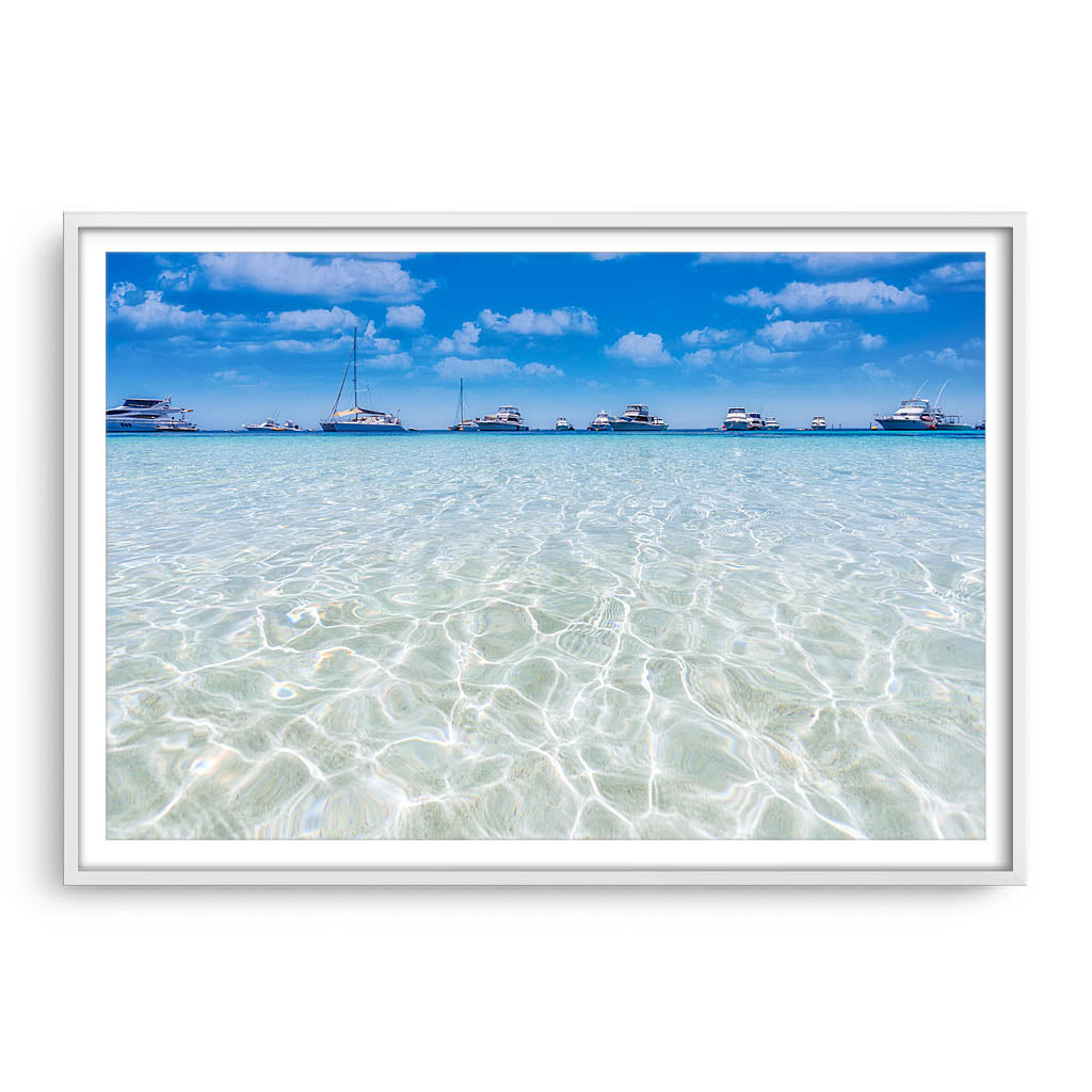 The crystal clear waters of Marjorie Bay on Rottnest Island.